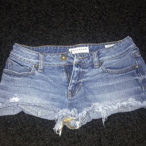 Jean shorts